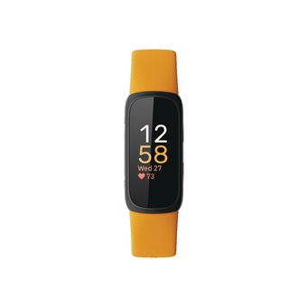 Bracelet connecté Fitbit Inspire 3 Jaune inclus 6 mois à Fitbit Premium - 1