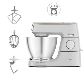 Robot pâtissier Kenwood KVC65.009WH 1200 W Blanc