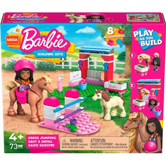 Jeu de construction Mega Bloks Mega Construx Barbie Coffret Saut à cheval