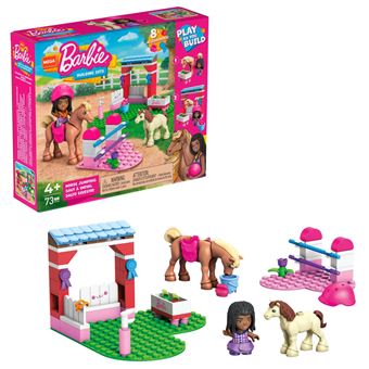 Jeu de construction Mega Bloks Mega Construx Barbie Coffret Saut à cheval