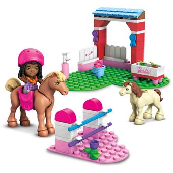 Jeu de construction Mega Bloks Mega Construx Barbie Coffret Saut à cheval