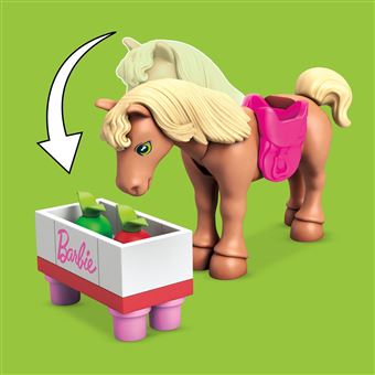 Jeu de construction Mega Bloks Mega Construx Barbie Coffret Saut à cheval