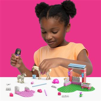 Jeu de construction Mega Bloks Mega Construx Barbie Coffret Saut à cheval