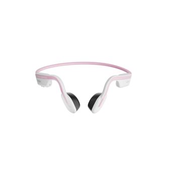 Casque sport sans fil Shokz OpenMove Bluetooth avec réduction du bruit Rose