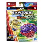 Pack de 2 toupies Beyblade Burst QuadDrive Cyclone Belfyre B7 Berserk Balderov