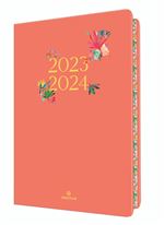 Agenda scolaire semainier Oberthur 2023 2024 25 PEFC S/S Tivoli Corail