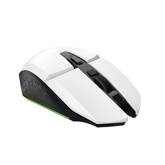 Trust GXT 110 FELOX - Souris - illuminated, gaming - 6 boutons - sans fil - blanc