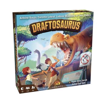 Jeu de société Ankama Draftosaurus