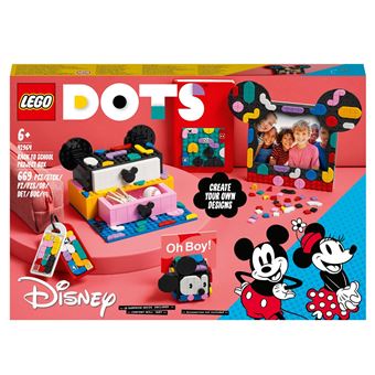 LEGO® DOTS™ 41964 Boîte créative La rentrée Mickey Mouse et Minnie Mouse