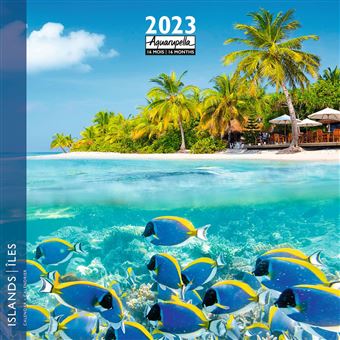 CALENDRIER 2023 30X30 ILES