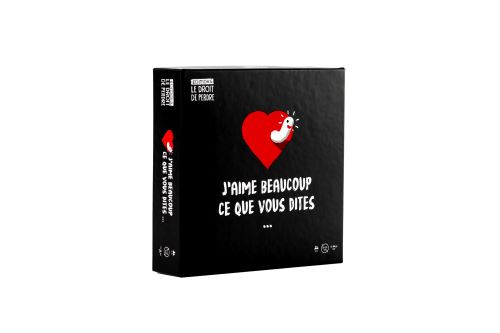 Jeu De Cartes J’Aime Beaucoup Ce Que Vous Dites Le Droit De Perdre