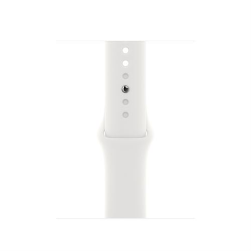 Bracelet pour Apple Watch White Sport Band 41mm