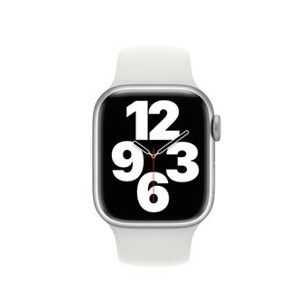 Bracelet pour Apple Watch White Sport Band 41mm