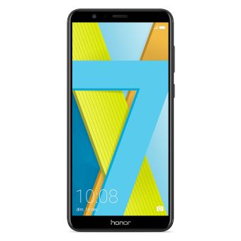 Honor 7X - 4G smartphone - dual-SIM - RAM 4 GB / intern geheugen 64 GB - microSD slot - 5.9" - 2160 x 1080 pixels - 2x achtercamera's 16 MP, 2 MP - front camera 8 MP - zwart - 1