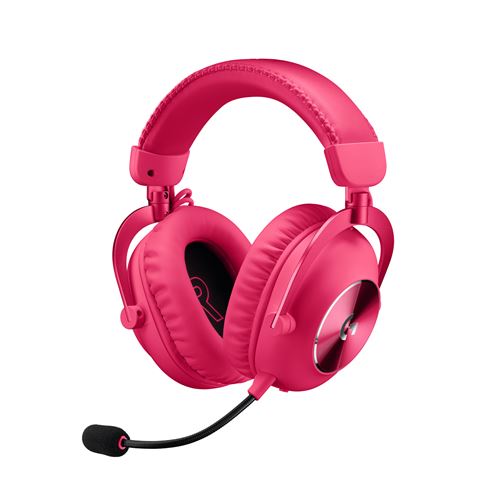 Casque Gaming sans fil Logitech PRO X 2 Lightspeed Rose