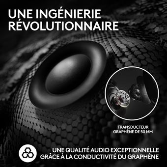 Casque Gaming sans fil Logitech G535 PRO X 2 Lightspeed Bluetooth Rose