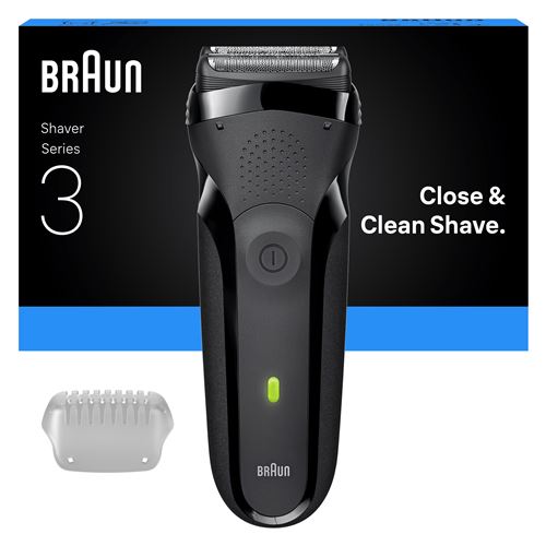 Braun Homme Noir Rasoir Series 3 300S