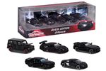 Pack de 5 voitures Majorette Black Edition Giftpack