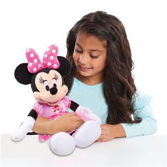 Peluche interactive sonore et lumineuse Minnie 30 cm