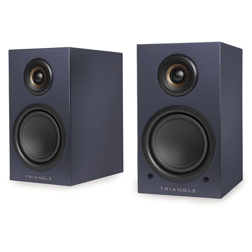 Enceintes connectées Hi-Fi Triangle Elara LN01A Edition Limitée Bleu Abysse Vendues à la paire