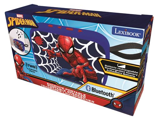 Enceinte Bluetooth portable Lexibook Spider-Man