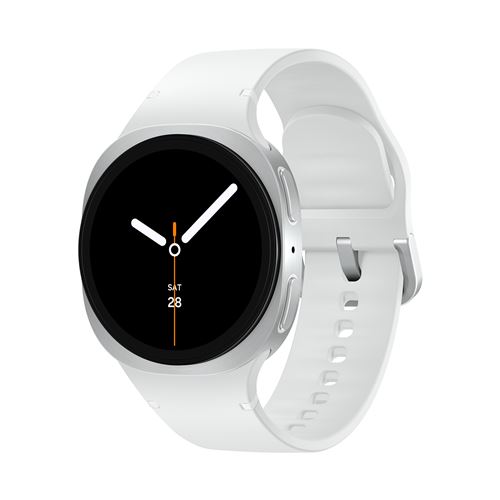Samsung Galaxy Watch8 Montre Intelligente Avec Bande Sport Go Taille 32 Argent/Blanc de Inmac Wstore - Image 2