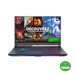 PC Portable Gaming Asus ROG STRIX-G17-G713IE-HX014W 17,3" AMD Ryzen 7 16 Go RAM 512 Go SSD Gris éclipse + 1 mois d'abonnement Xbox Game Pass