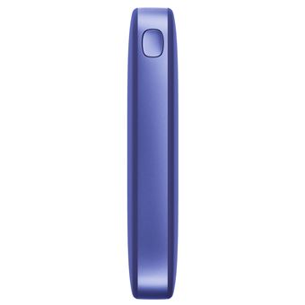 POWERBANK 12000MAH Batterie rechargeable de poche - True Blue - 2PB12100TB.Charge ultra rapide avec 20 W Power Delivery.Chargez jusqu''a 50 % en 30 min. 6 fonctions de securite. Approuvee par les compagnies aeriennes.