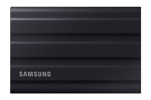 Samsung T7 Shield MU-PE1T0S - SSD - gecodeerd - 1 TB - extern (draagbaar) - USB 3.2 Gen 2 (USB-C aansluiting) - 256-bits AES - zwart