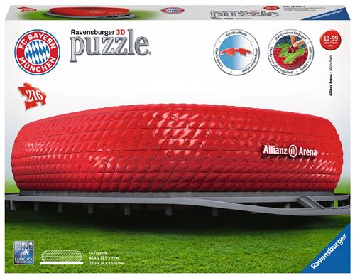 Puzzle 3D Ravensburger Stade Allianz Arena