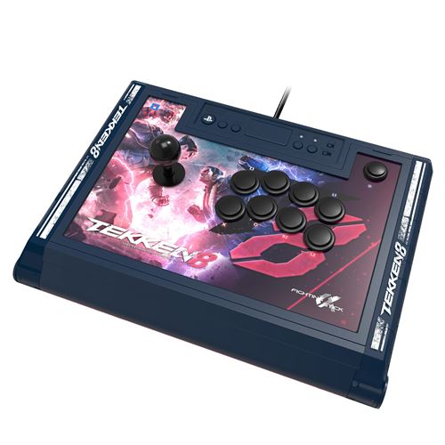 Manette filaire Fighting Stick Alpha Hori Edition Tekken 8 pour PS5 PS4 et PC