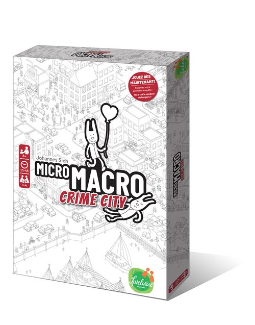 Jeu d'enquête Spielwise Micro Macro Crime City - Spielwise
