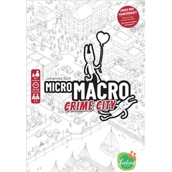 Jeu de réflexion Spielwise Micro Macro Crime City