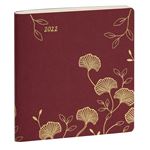 Agenda semainier Exacompta Eurotime 18 Ginkgo 17 x 15 cm 2022 Modèle aléatoire