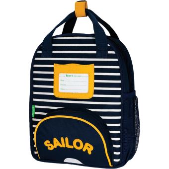 Sac à dos Tann's Les Fantaisies Sacha Bleu et Jaune