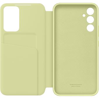 Etui de protection Smart S View pour Samsung Galaxy A34 5G Vert