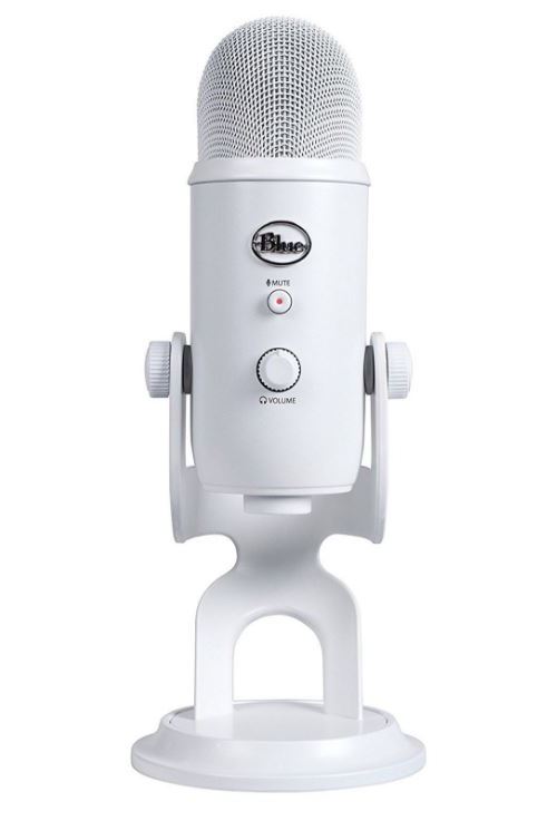 Microphone Blue Yeti Blanc