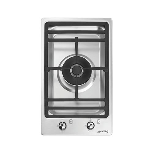 Plaque Gaz Smeg Pgf31G2 Inox 30 Cm