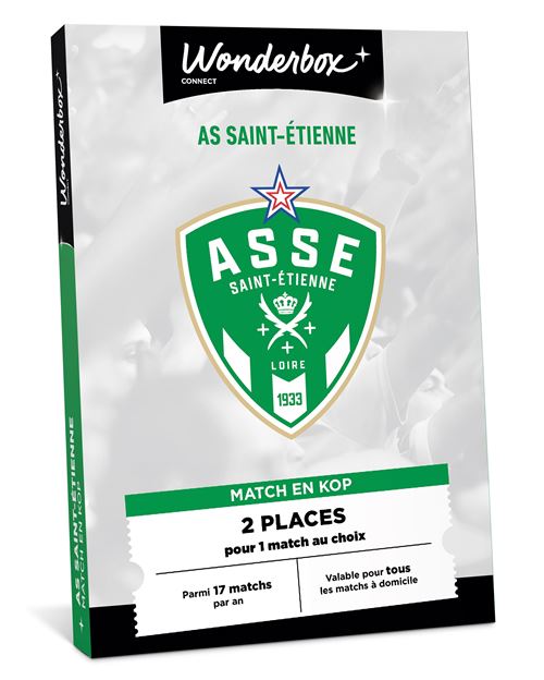 Coffret cadeau Tick’nBox As Saint Etienne Supporter Fnac