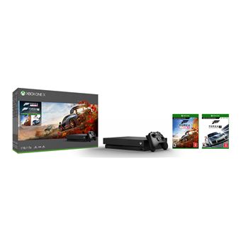 Sanction sausage Pride Microsoft Xbox One X - Console de jeux - 4K - HDR - 1 To HDD - noir - Forza  Motorsport 7, Forza Horizon 4 - Console Xbox One - Achat & prix | fnac