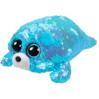 Peluche Ty Flippables Taille S Waves el phoque 15 cm