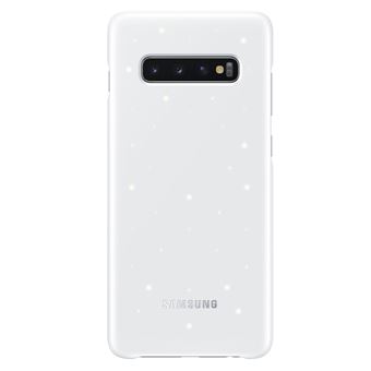 Coque avec affichage LED Samsung Blanc pour Galaxy S10 Plus - 1