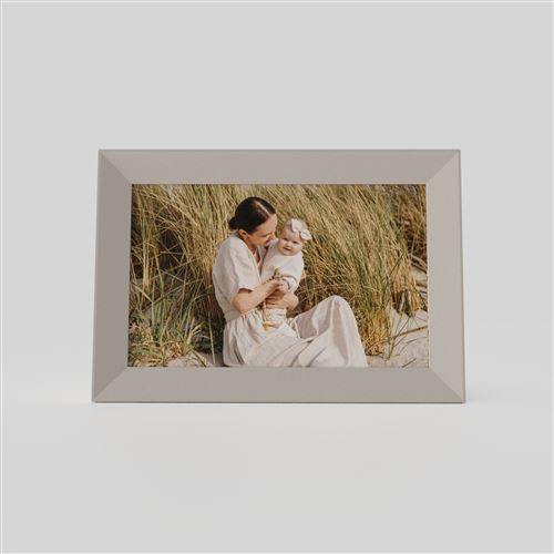 Cadre Photo Numérique Aura Ansel 10,1" Boulder Gris