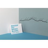 Accessoire de décoration The Line Mont Blanc Noir