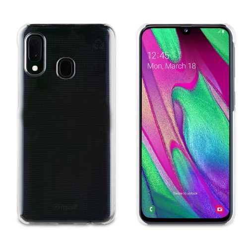 Coque écoresponsable Muvit For Change RecycleTek Transparent pour Samsung Galaxy A40