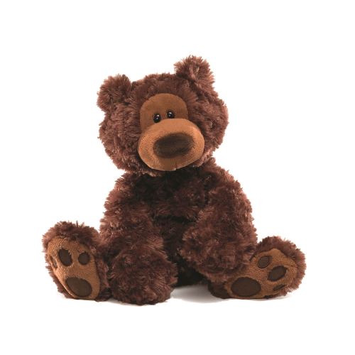 Gund Philbin Knuffelbeer 30 cm Chocolade