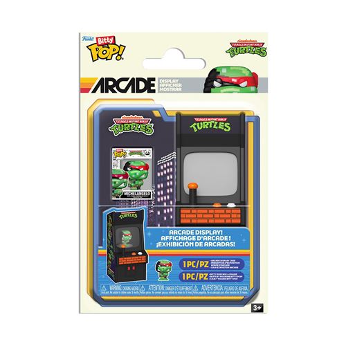 Figurine Funko Bitty Pop Arcade Teenage Mutant Ninja Turtles - vue 1