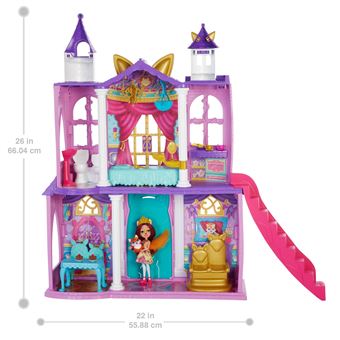 Château Royal Enchantimals avec poupée et accessoires 66 cm