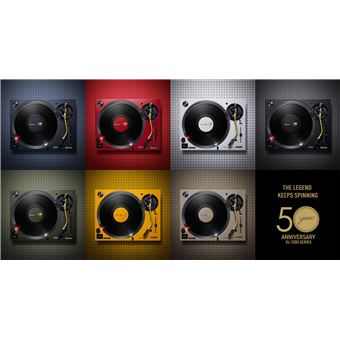 Platine vinyle Technics SL-1200M7 Edition limitée 50ème Anniversaire Jaune