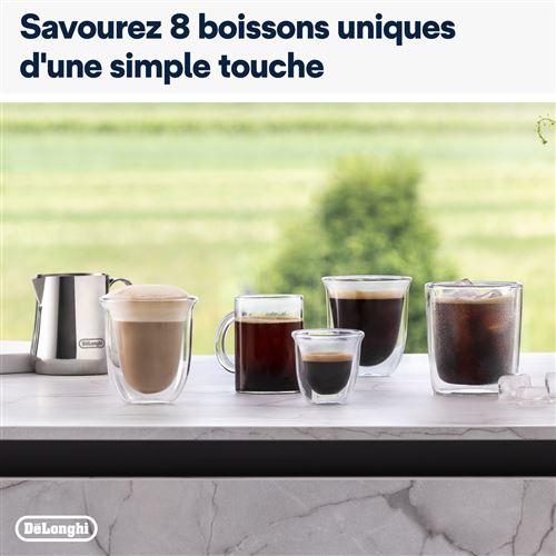 Expresso broyeur feb4435.b rivelia noire Delonghi | La Redoute